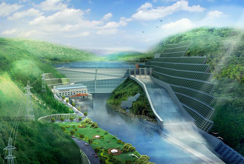 集美老挝南塔河1号水电站项目